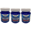 Personal Care Prod Vaporizing Chest Rub front view of four ounce jar for cold relief
