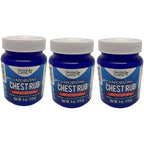 Personal Care Prod Vaporizing Chest Rub front view of four ounce jar for cold relief