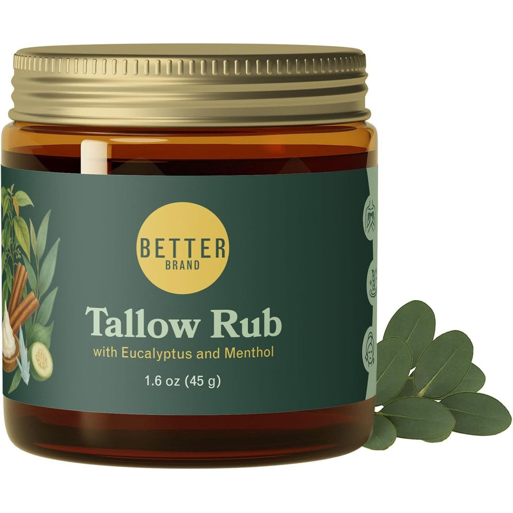 Betterbrand Petroleum Free Medicated Tallow Rub front view