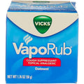 Vicks VapoRub topical analgesic ointment pack of two front view for cough relief