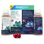 KinderMed Infants Cough Day And Night Value Pack front packaging view for infant cough relief