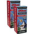 Olbas Herbal Cough Syrup front view showing honey and herbs formula packaging