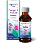 Hyland's Kids Nighttime Cough Syrup and Mucus Relief front view bottle