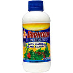 Broncolin Honey Syrup with Natural Plant Extracts eleven point four ounce front bottle view for natural cough relief