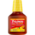 Tylenol Cold and Flu Severe Daytime Liquid Medicine front view showing authentic USA import packaging