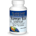 Planetary Herbals Slippery Elm Lozenges front view bottle of herbal throat support