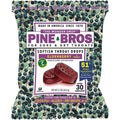 Pine Bros. Gummy Sore Throat Softish Drops Elderberry 30 Count front view