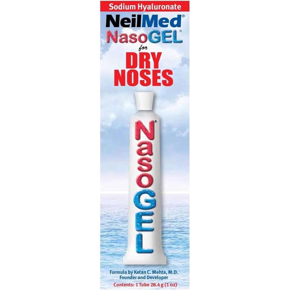 NeilMed NasoGel For Dry Noses four pack box front view