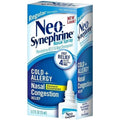 Neo-Synephrine Regular Strength Nasal Decongestant Spray front view pack of four