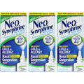 Neo-Synephrine Nasal Spray Mild Formula front view pack of three for allergy relief
