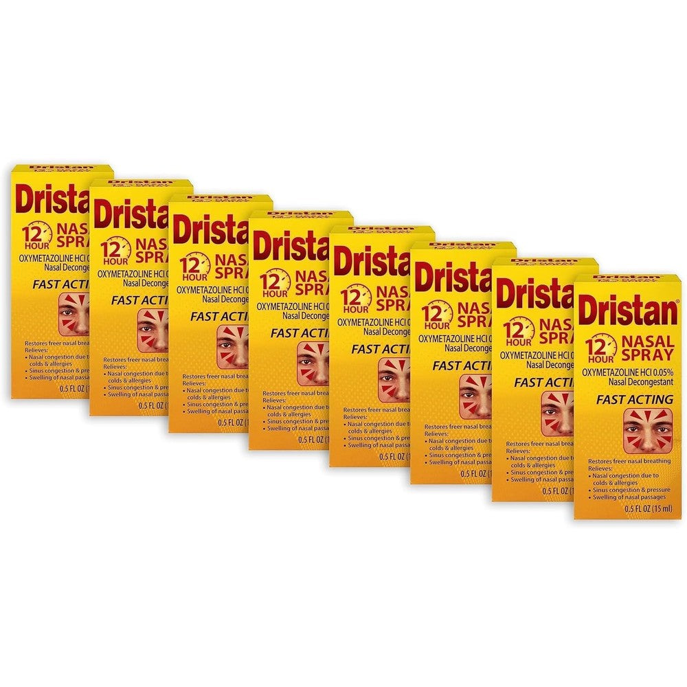 Dristan 12 Hour Nasal Decongestant Spray bulk packaging front view
