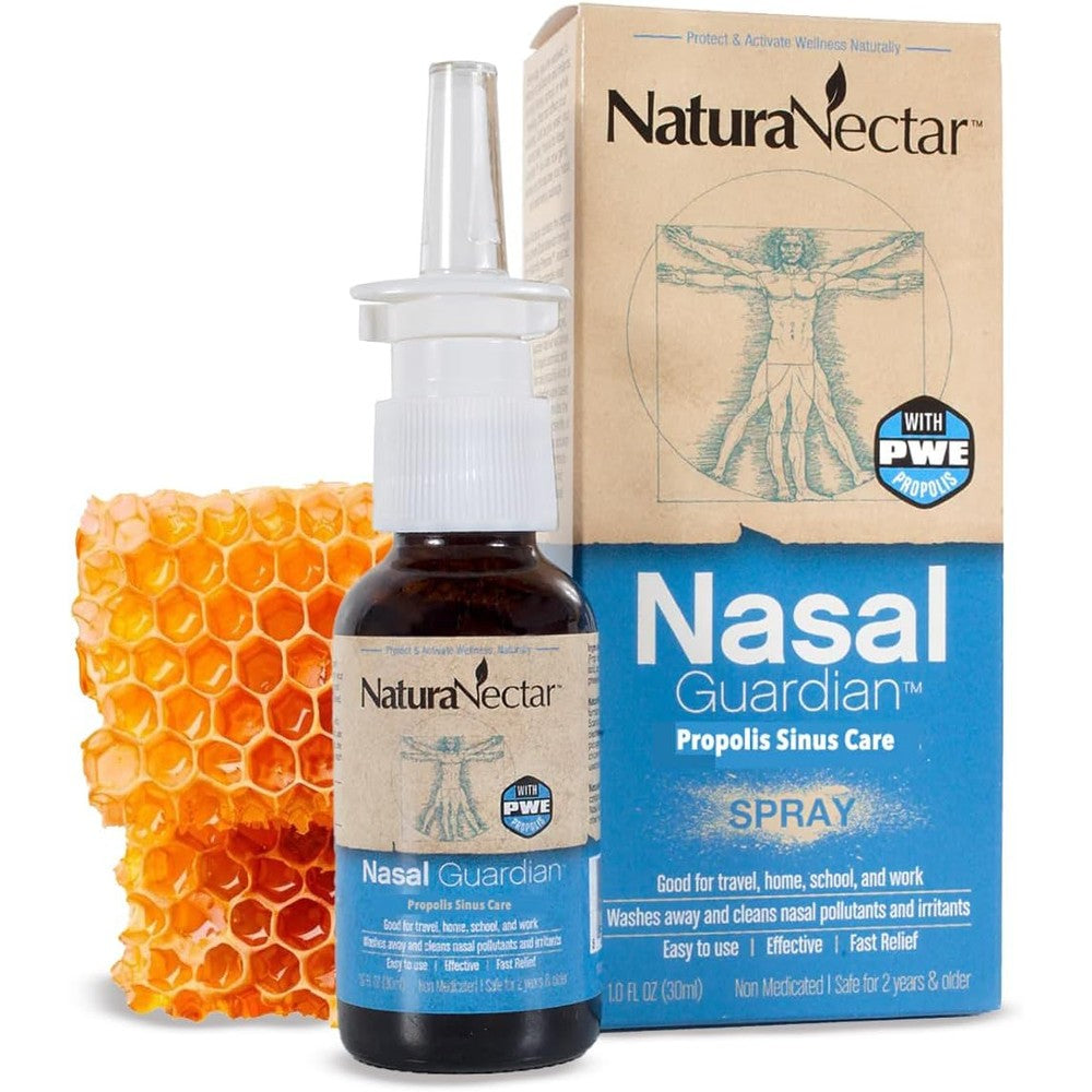 NaturaNectar Nasal Guardian Spray 1 Fluid Ounce front view package showcase
