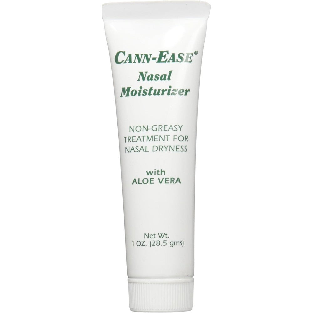 Cann-Ease Nasal Moisturizer one ounce tube front view for dry nostrils