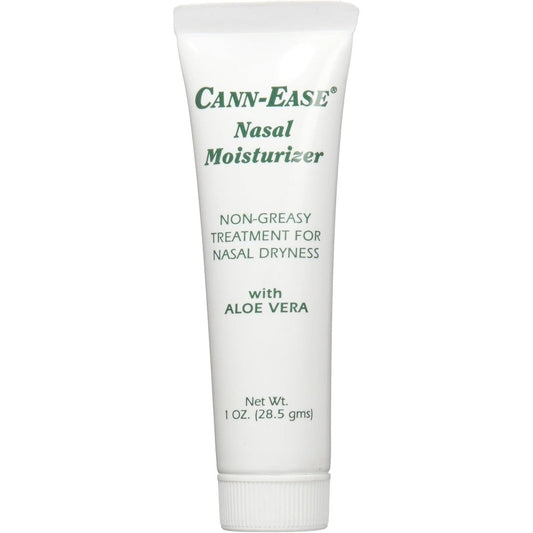 Cann-Ease Nasal Moisturizer one ounce tube front view for dry nostrils