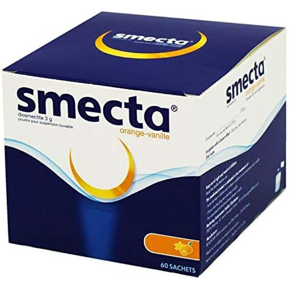 Smecta Ipsen Original Diosmectite 3g sachets front view