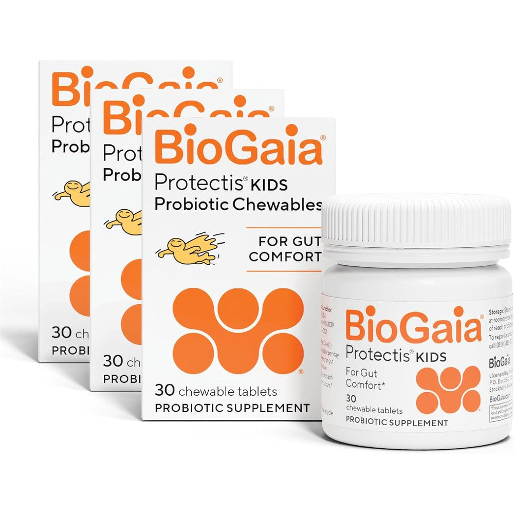 BioGaia Protectis Kids Probiotic Chewables front bottle view