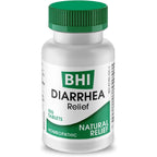 MediNatura BHI Diarrhea Relief 100 Tablets front view natural remedy