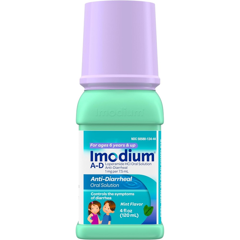 Imodium A-D Children's Liquid Anti-Diarrheal Medicine front view