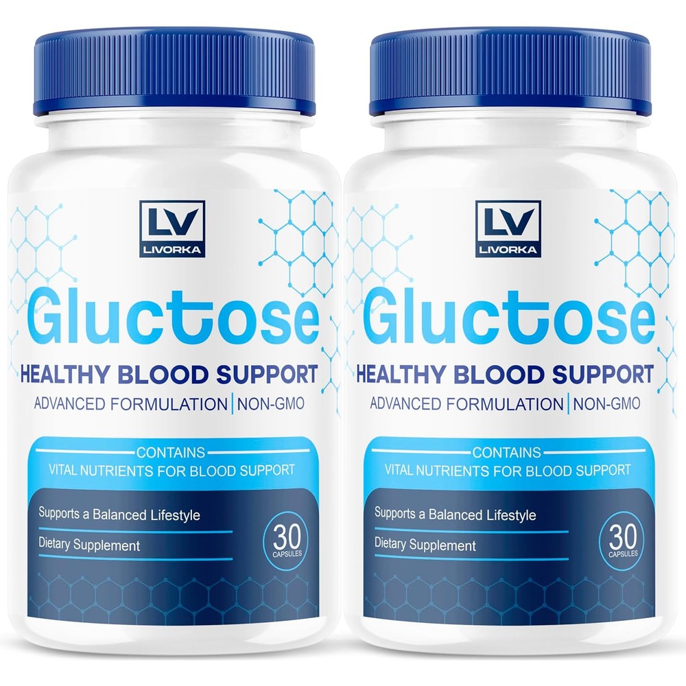 Ideal Performance Gluctose Advanced Blood Support two pack front view packaging for metabolic wellness.