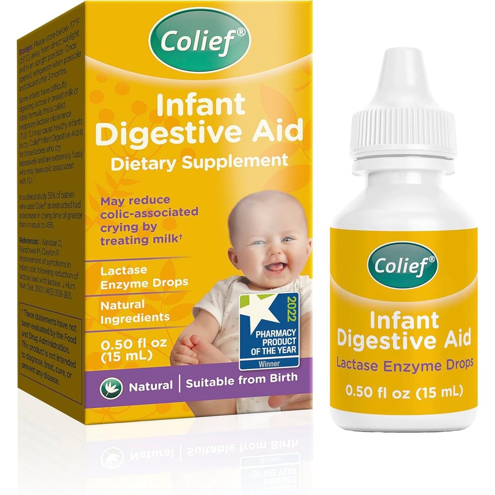 Colief Infant Digestive Aid gas drops front view