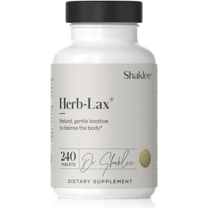 Shaklee Herb-Lax Gentle Laxative bottle front view
