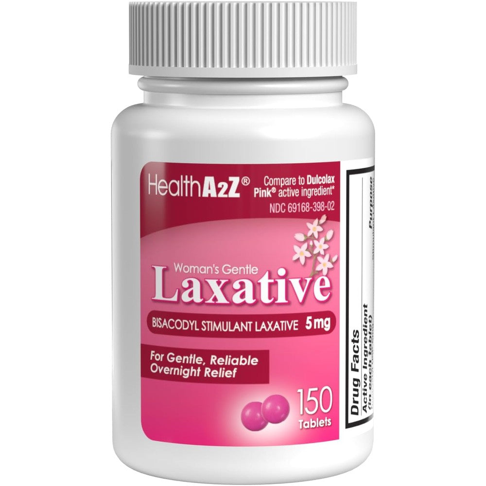 HealthA2Z Woman's Gentle Laxative bottle front view