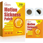 Tiavika Motion Sickness Patches front view showing packaging for travel relief
