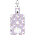 Rnyleeg Halloween Ghost Asthma Inhaler Case front view showing the cute purple smiling ghost design.