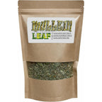 Alkaline Electrics Organic Mullein Leaf packaging front view loose leaf respiratory herbal tea