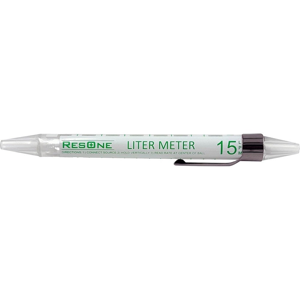 ResOne High Flow Liter Meter Pen front view portable oxygen checking device