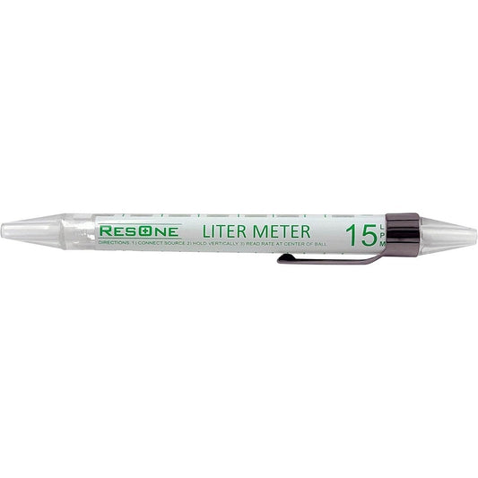 ResOne High Flow Liter Meter Pen front view portable oxygen checking device
