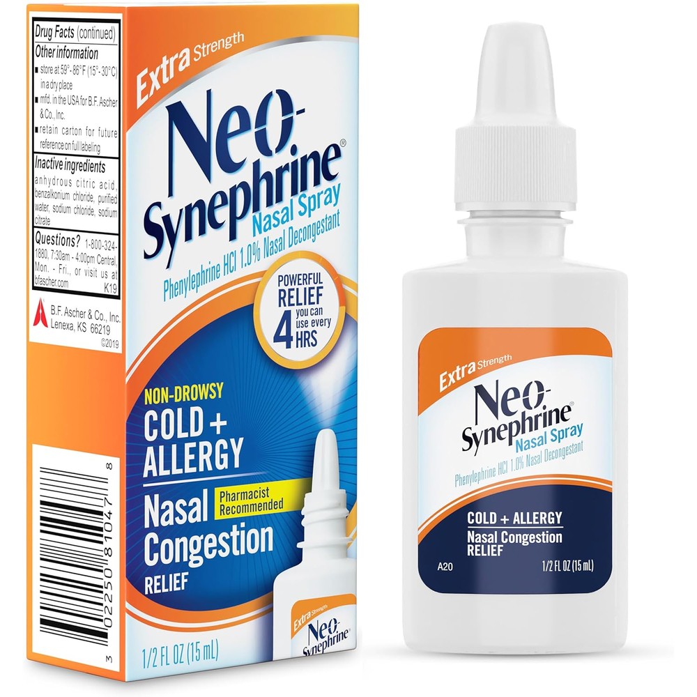 Neo-Synephrine Extra Strength Nasal Spray front view