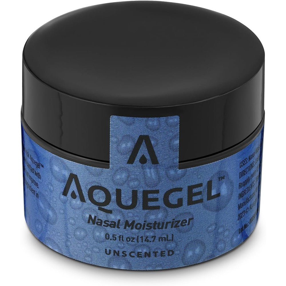 Aquegel Nasal Moisturizer original unscented jar front view