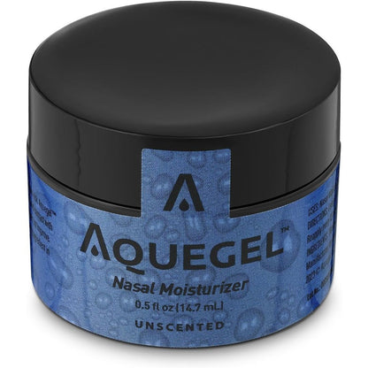 Aquegel Nasal Moisturizer original unscented jar front view
