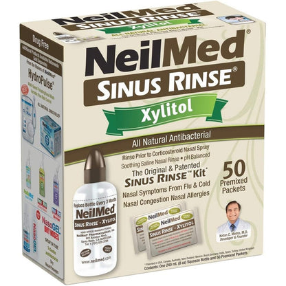 NeilMed Sinus Rinse Kit with Xylitol front packaging view