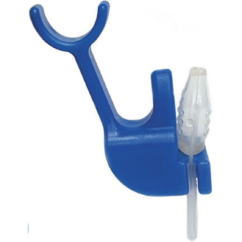 XactDrop Single-Use Wide eye drop helper device front view showing the vial placement collar.