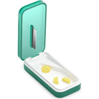 Aigret Future Pill Cutter front view showing compact medication splitter design