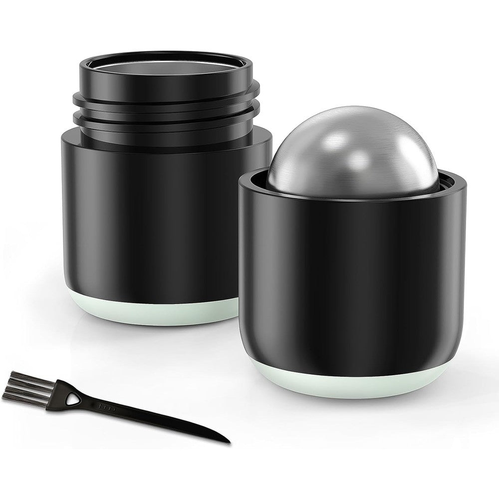 DEPAD pill crusher stainless steel front view for medicine grinding
