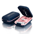 DUBSTAR small pill cutter blue front view portable tablet splitter