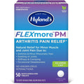 Hyland's FLEXmore PM Arthritis Pain Relief bottle front view showing natural joint relief benefits
