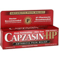 Chattem Capzasin HP Arthritis Pain Relief Cream one point five ounce tube front view for topical joint care