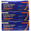 GeriCare Topical Arthritis Pain Relief Gel 3 pack front view for anti inflammatory joint care