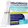 Terramed Just Think Comfort Hemorrhoid and Fissure Ointment front view packaging for fast pain relief.