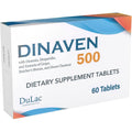 Dulac Farmaceutici Dinaven 500 dietary supplement front view for leg circulation support
