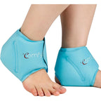Comfytemp ankle ice pack wrap set front view