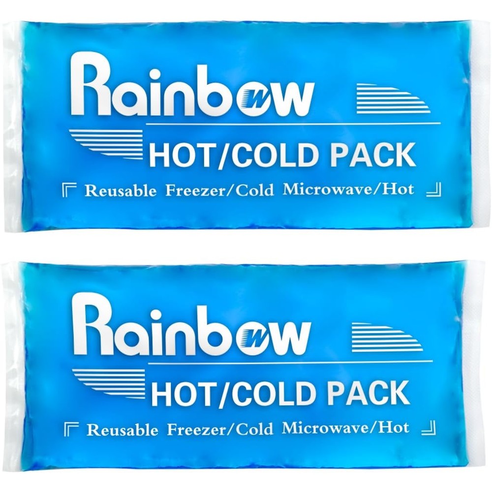 World-Bio soft reusable gel ice packs front view for injury relief