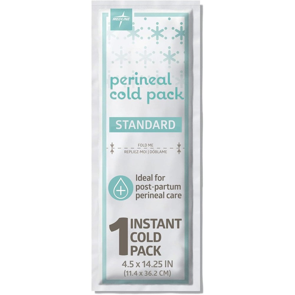 Medline Perineal Cold Packs 24 Count box front view