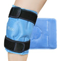 Revix knee ice pack wrap front view for pain relief