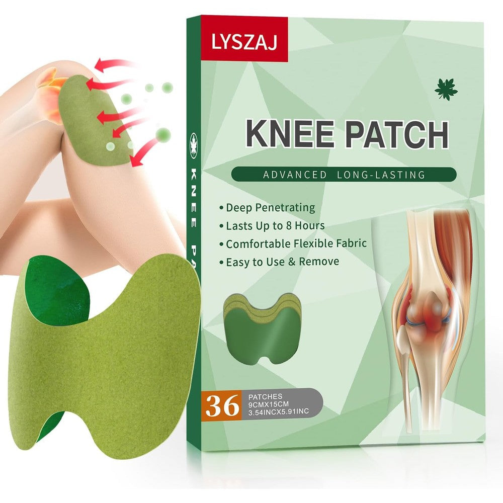 Ymxsys wormwood extract joint pain relief heat patches front view packaging