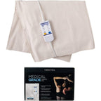 M Pain Management Technologies Thermotech heating pad front view showing extra large digital layout.